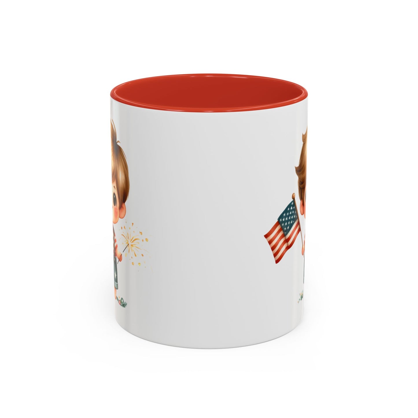 4th of July - American Boy Flag 2