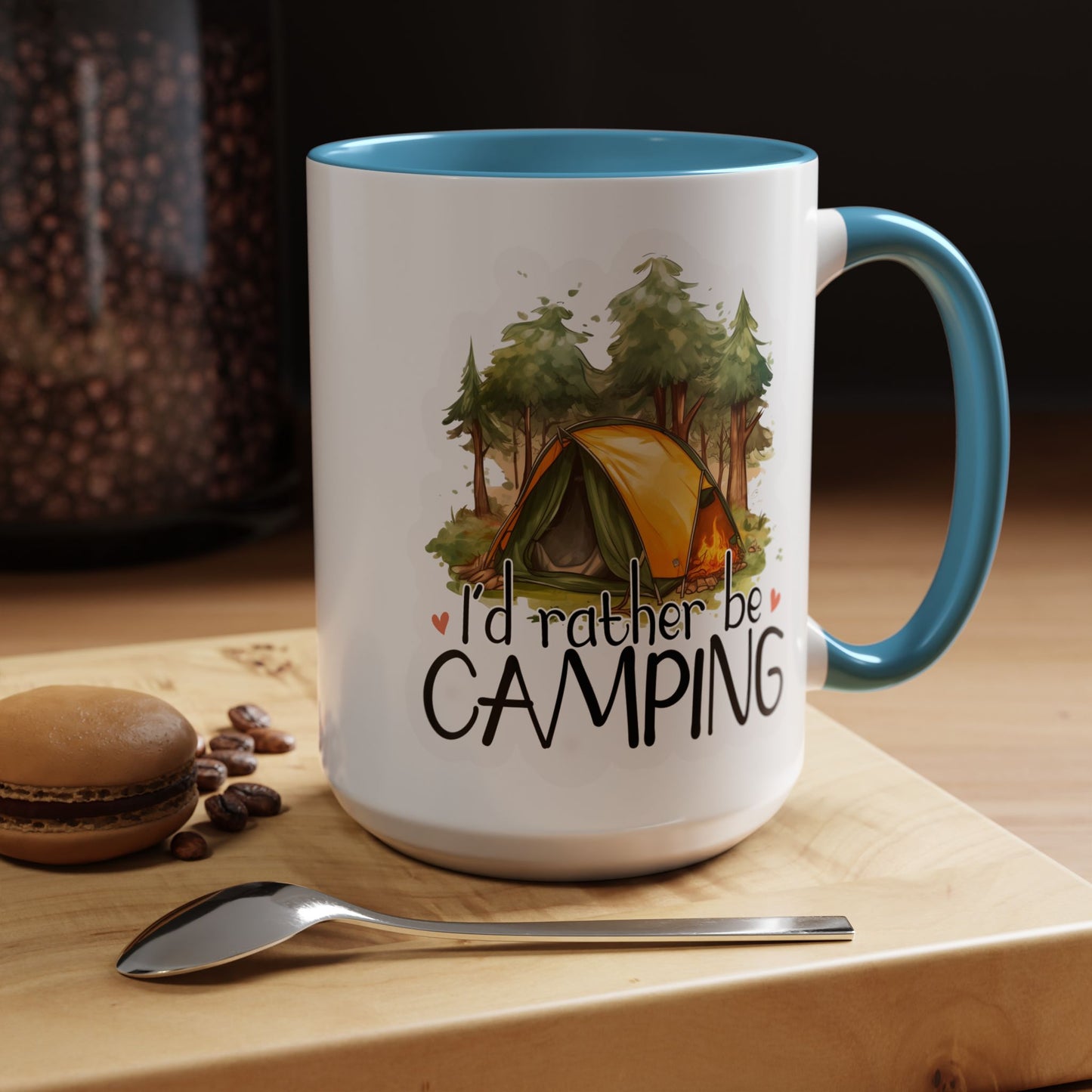 Adventure Mug - I'd Rather Be Camping Tent