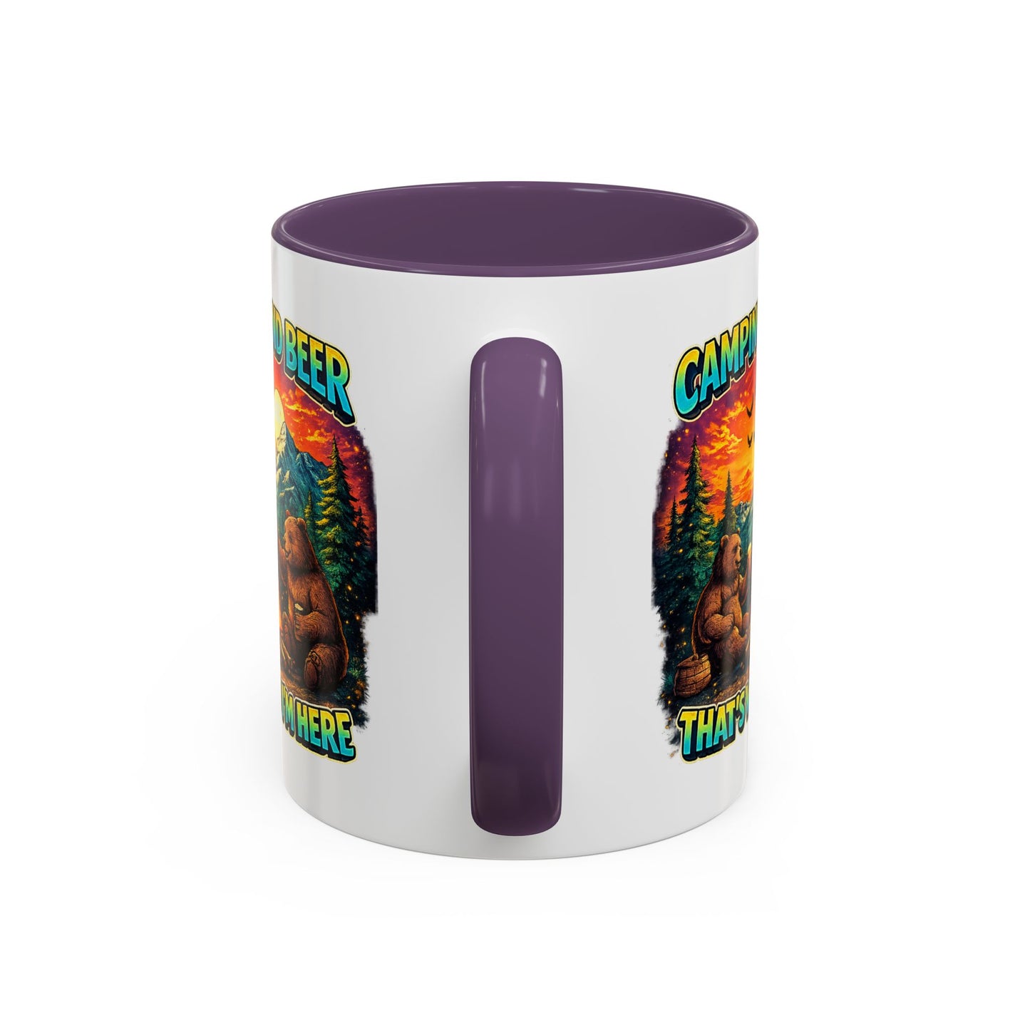 Humor Mug - Camping and Beer