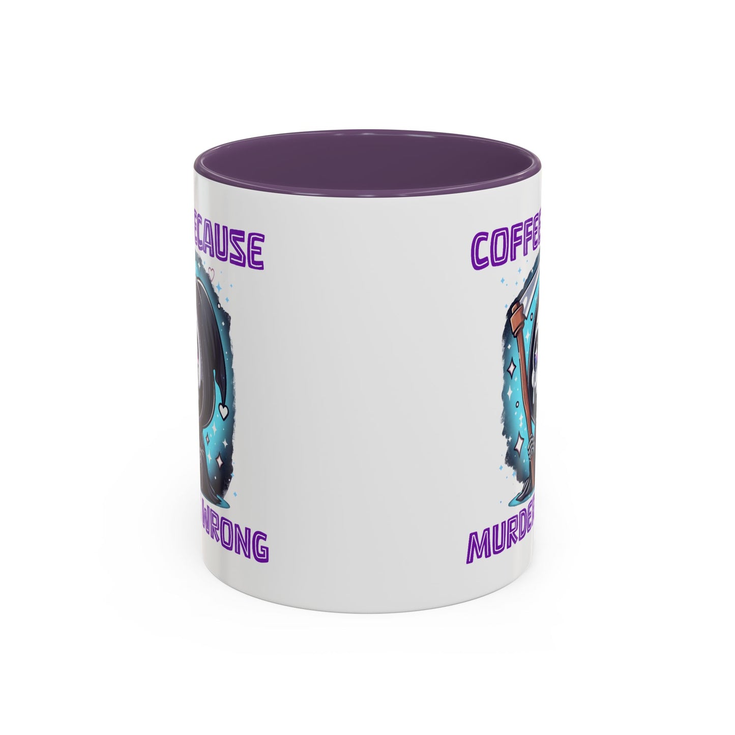 Humor Mug - Coffee Because Murder is Wrong