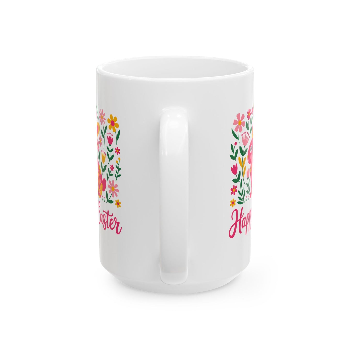 Easter Mug - Floral Bunny