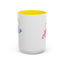 4th of July Mug - America Heart