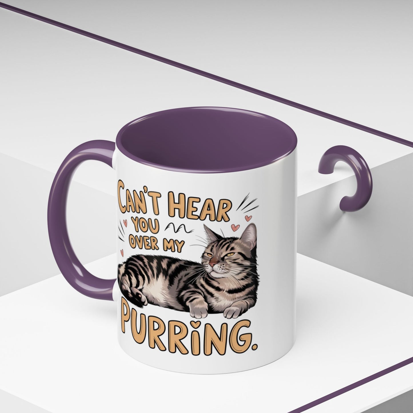 Animal Mug - Can't Hear You Over My Purring
