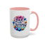 Wellness Mug - Love More Worry Less Circle