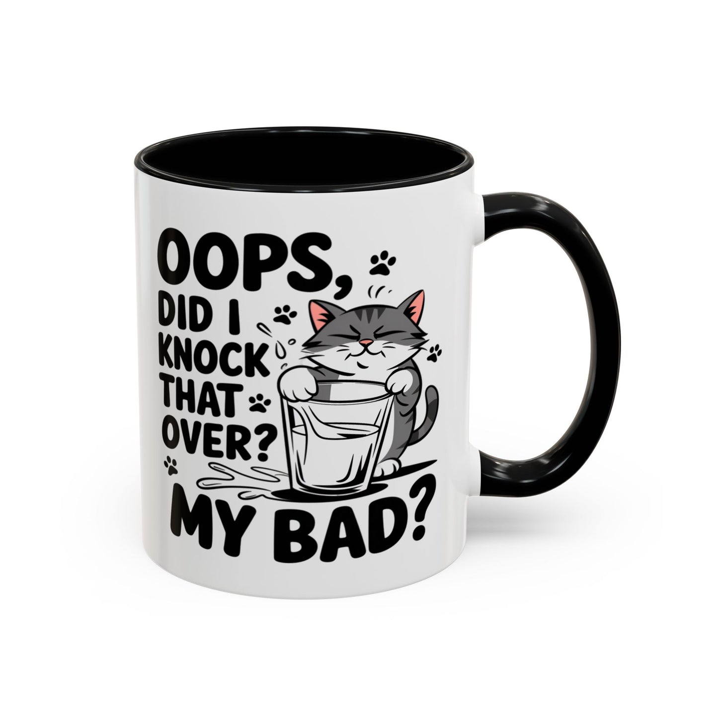 Animal Mug - Oops, Did I Knock That Over