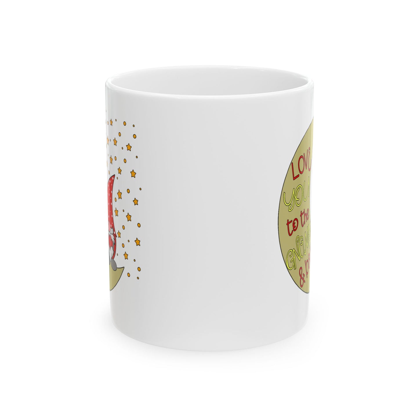Anniversary Mug - Love You to the Gnome and Back