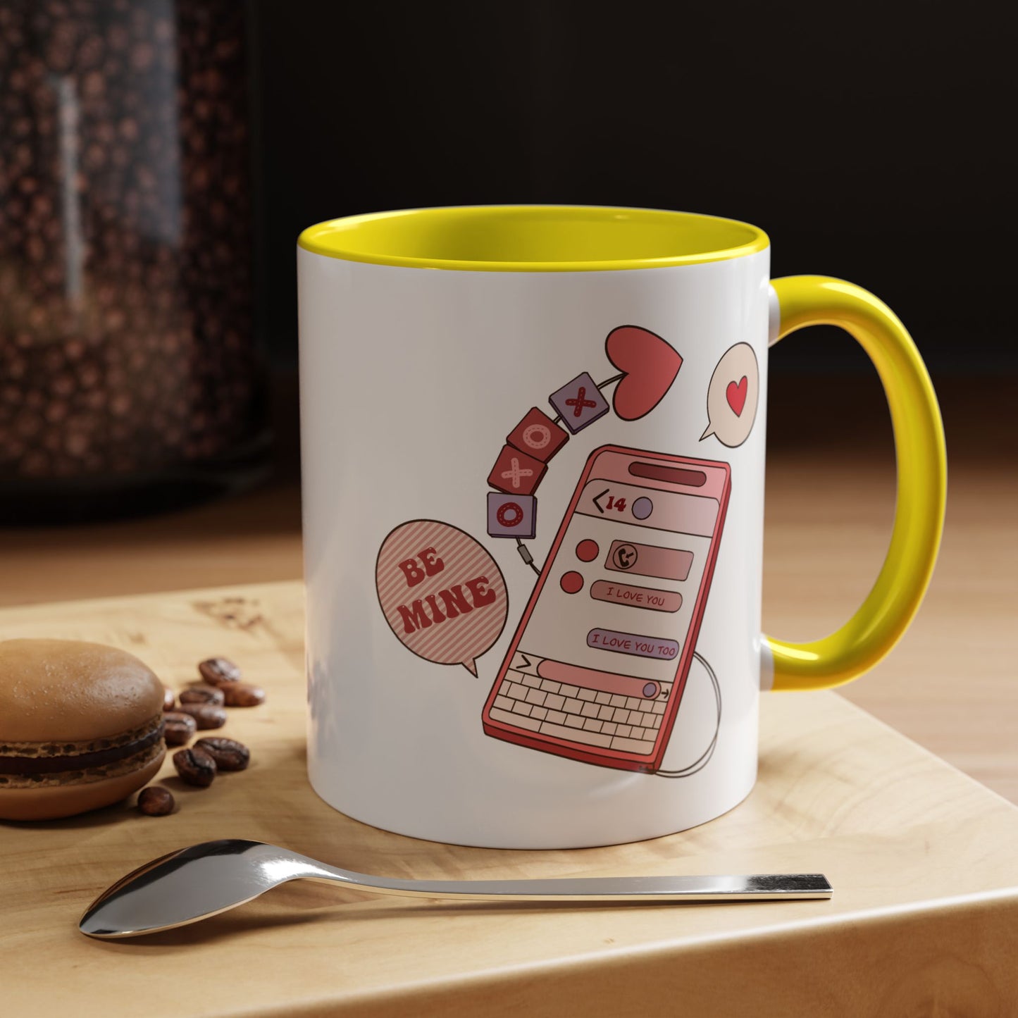 Valentine's Day Mug - Be Mine I Love You