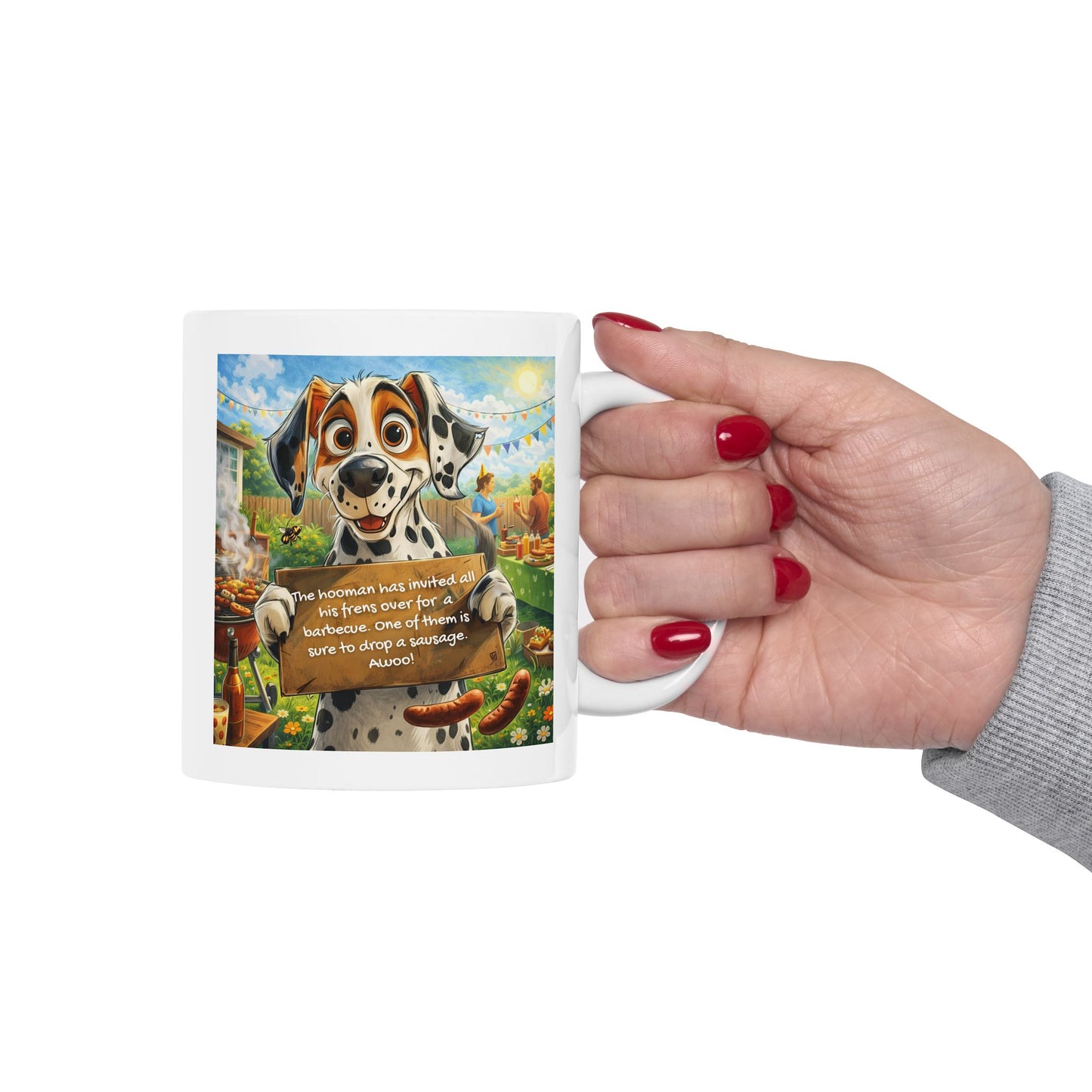 Animal Mug - The Hooman Has Invited
