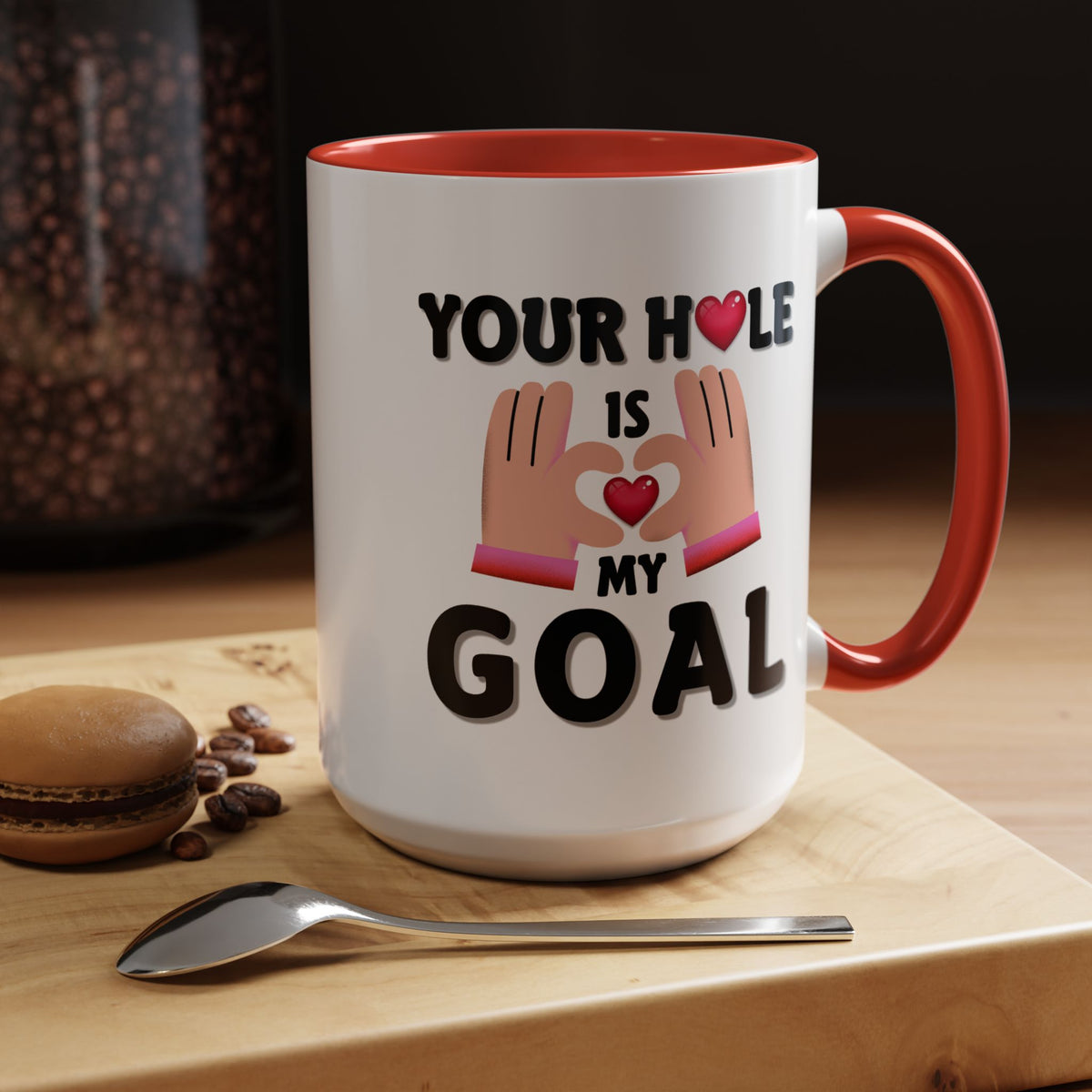 Adult Mug - Your Hole Is My Goal