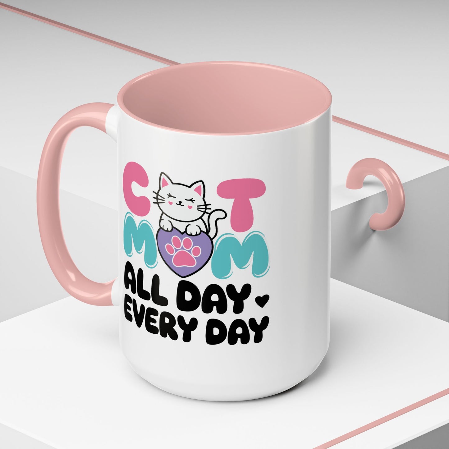 Animal Mug - Cat Mom All Day