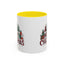 Christmas Mug - Merry Christmas Tartan Text Trees Presents
