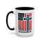 Religious Mug - One Nation Flag Cross