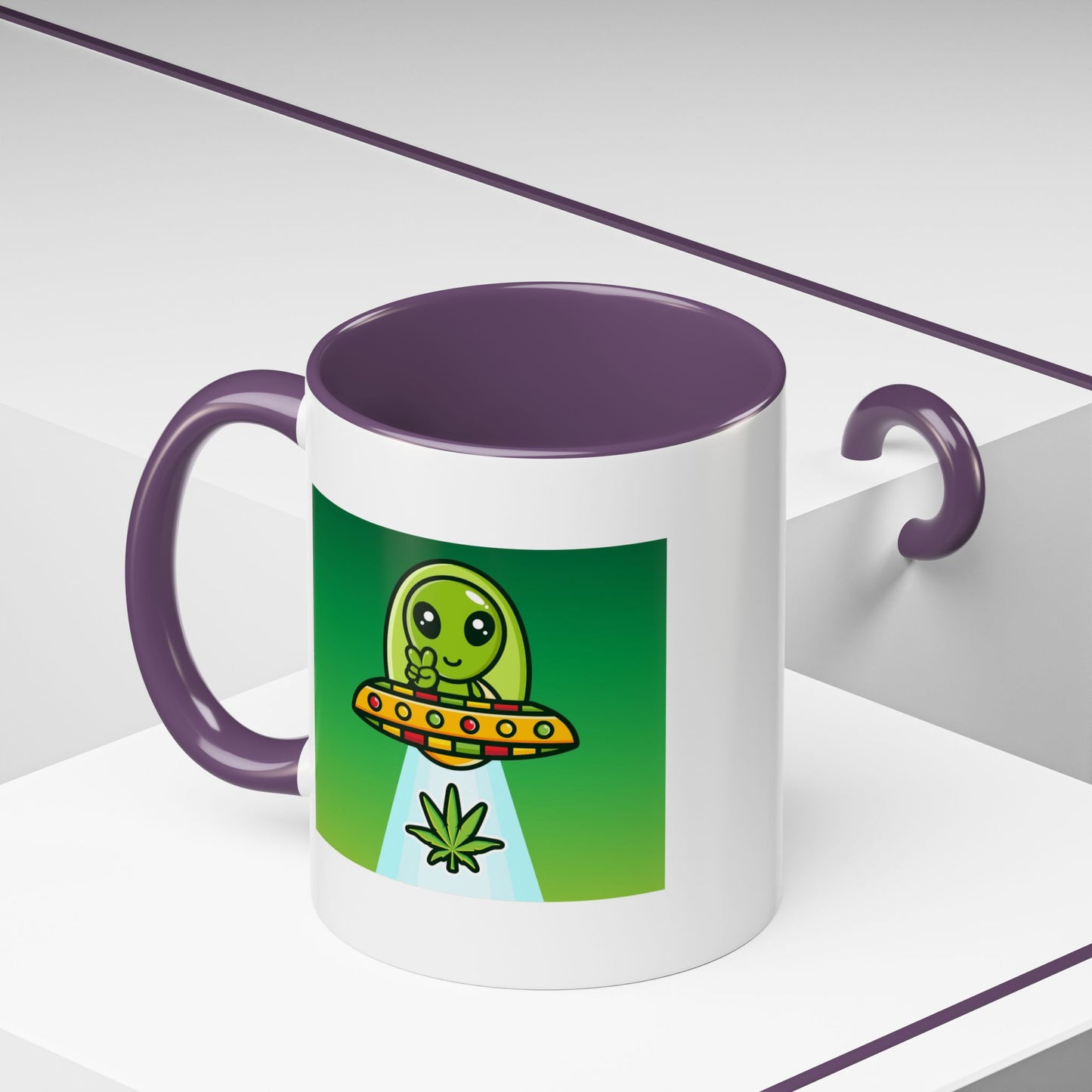 Alien Mug - UFO Ganja