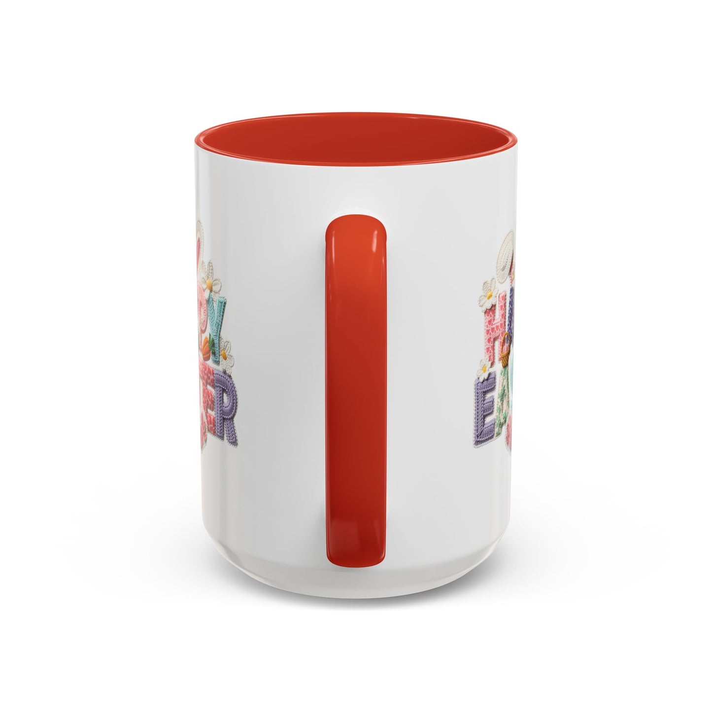Easter Mug - Happy Easter Latch Yarn