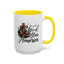 4th of July Mug - God Bless America Cross Flag