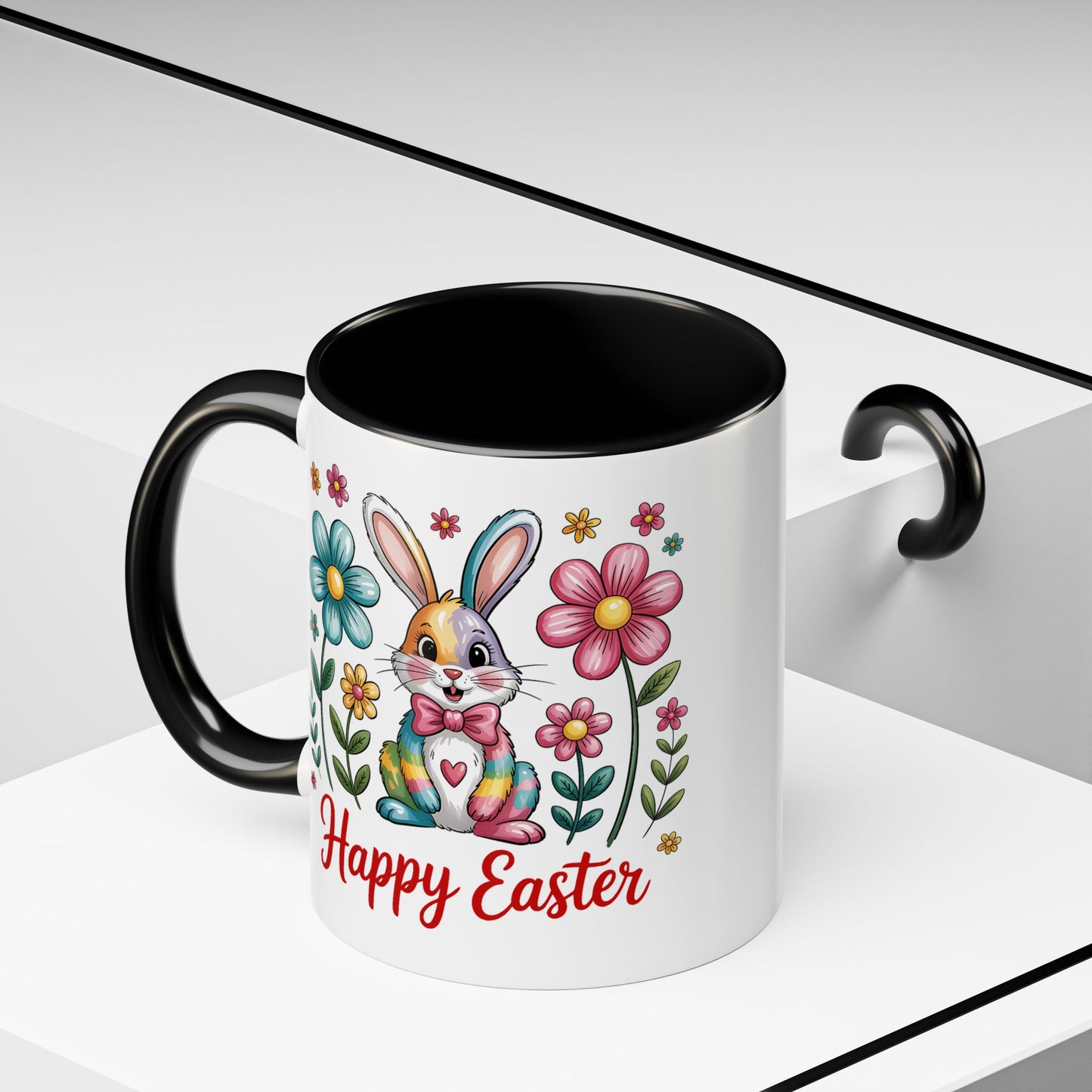 Easter Mug - Colorful Easter Bunny