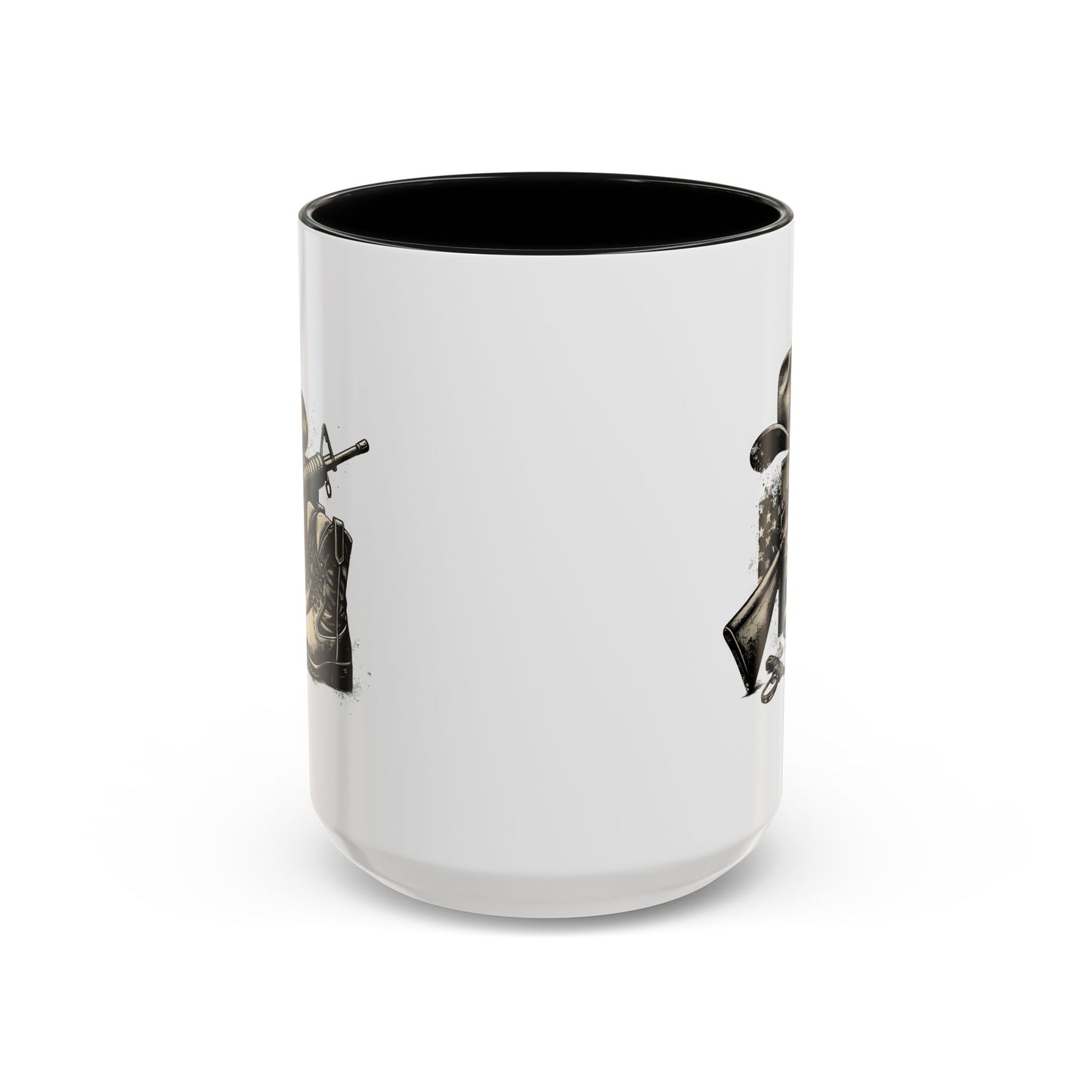 4th of July Mug - Soldier Hat Boots Gun
