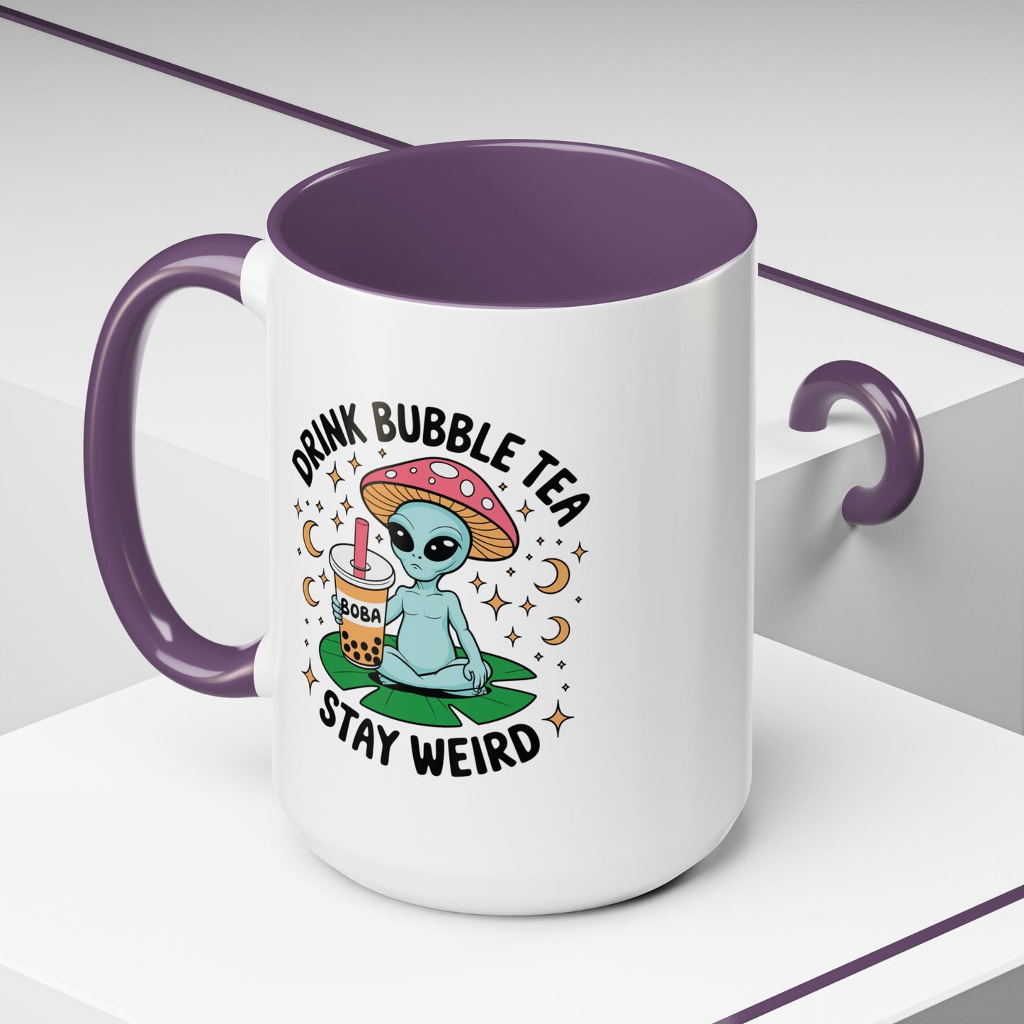 Alien Mug - Drink Bubble Tea