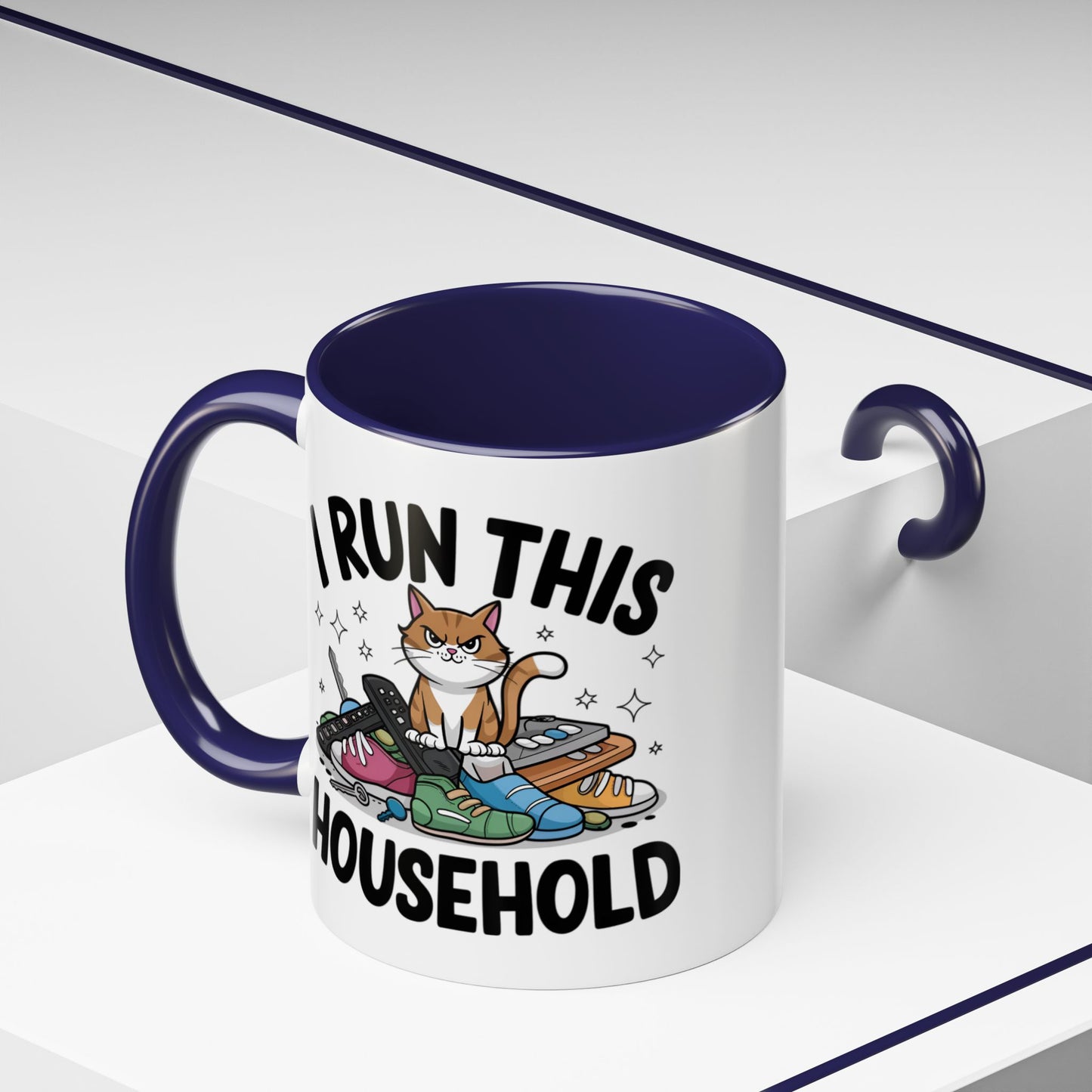 Animal Mug - I Run This Household