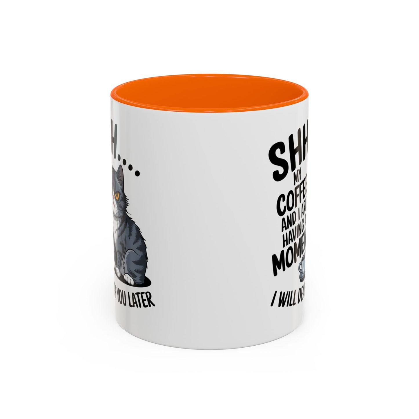 Animal Mug - Shhhh My Coffee and I