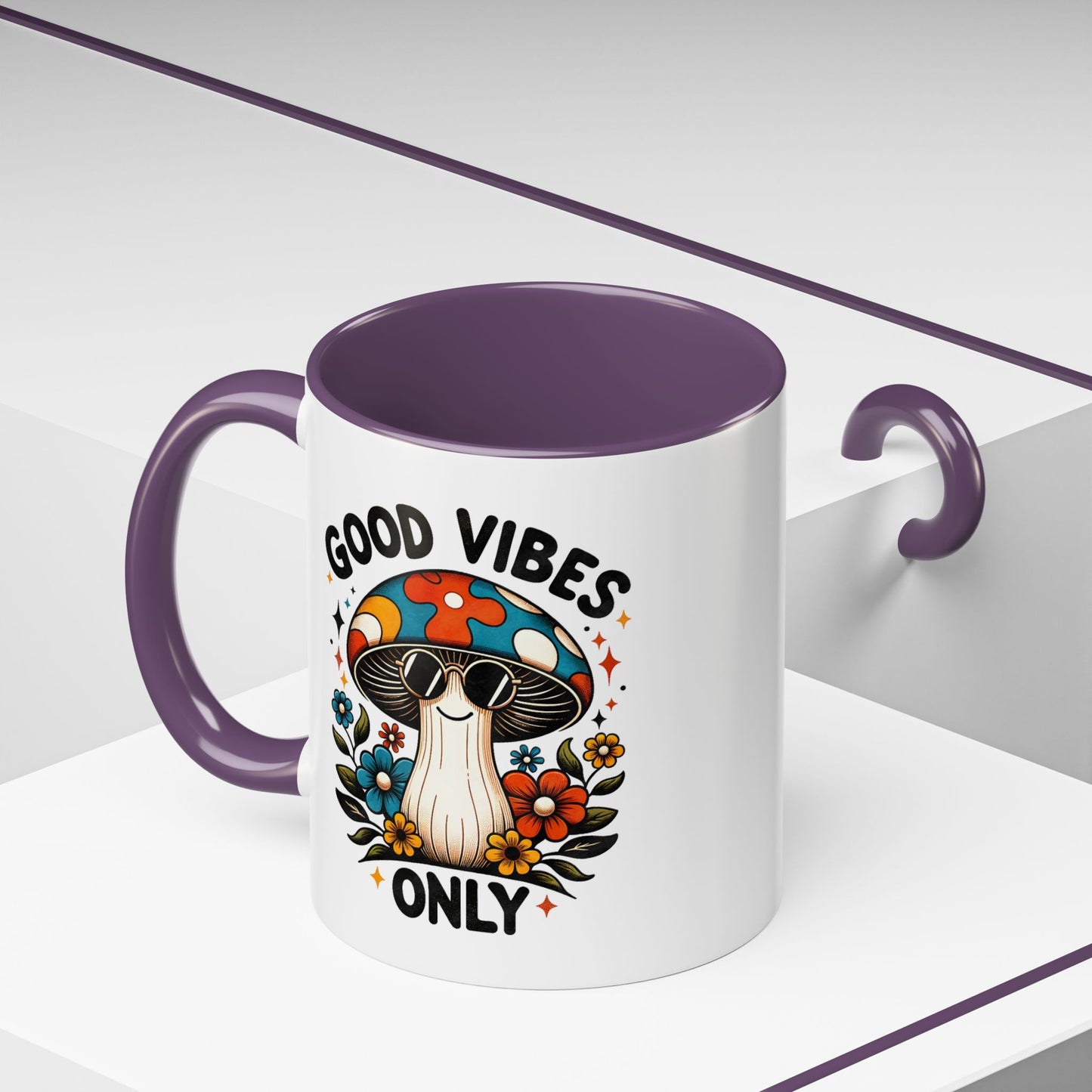 Wellness Mug - Good Vibes Only Mushroom