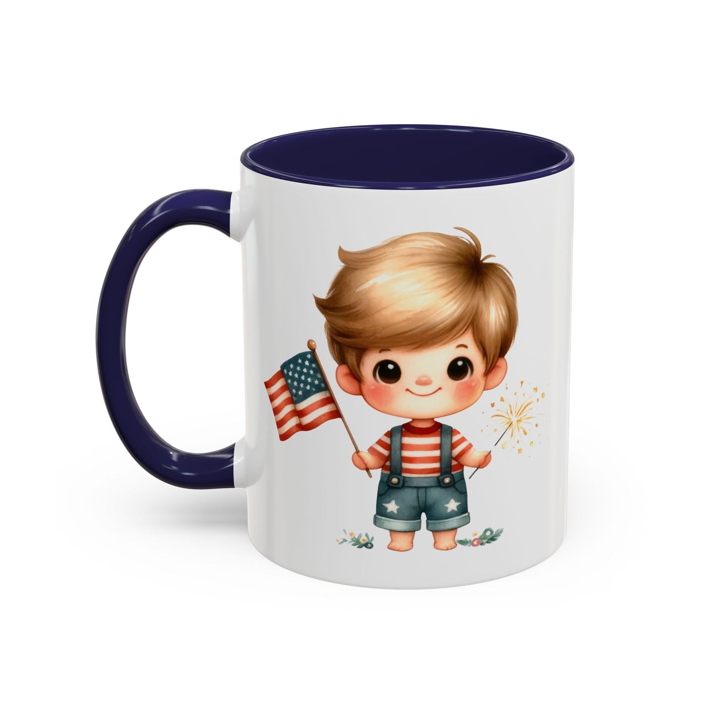 4th of July - American Boy Flag 2