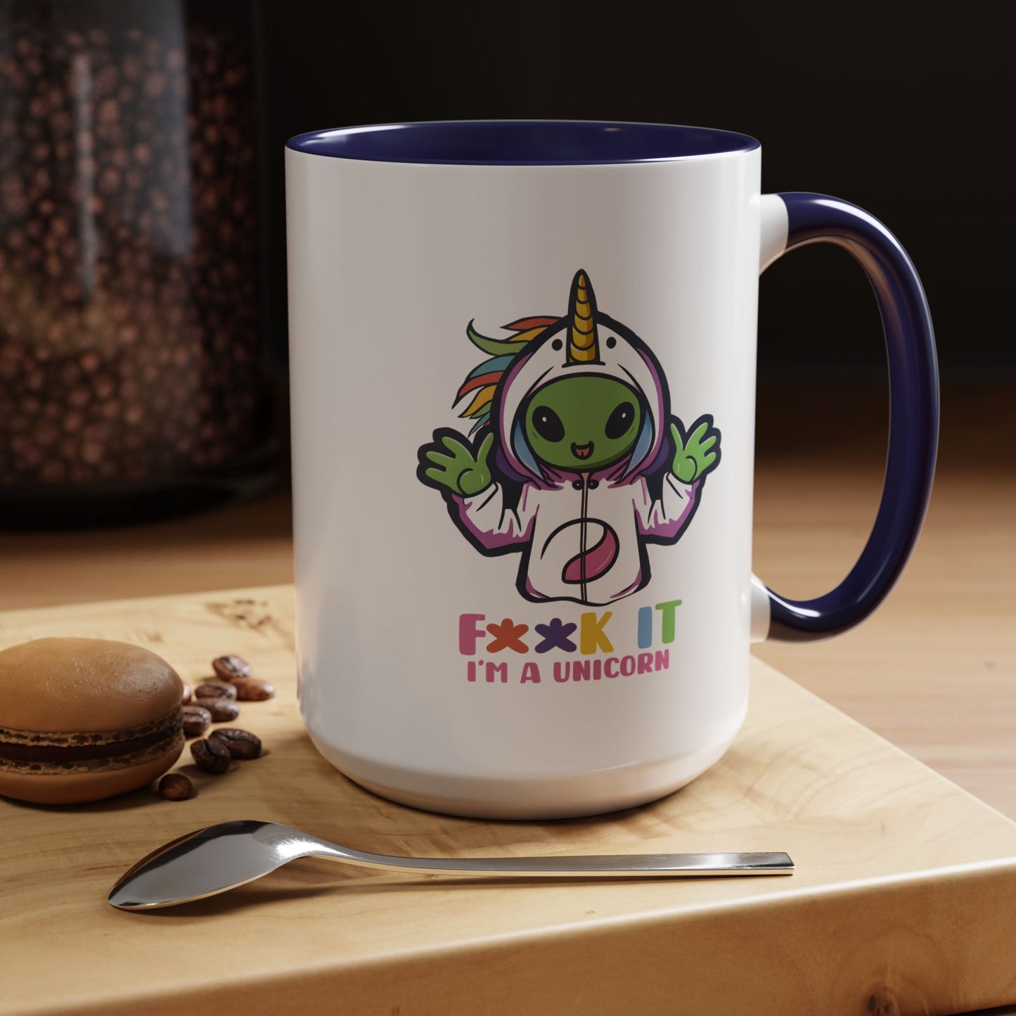 Alien Mug - F**K It I'm A Unicorn