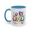 Father's Day Mug - Dad Hearts