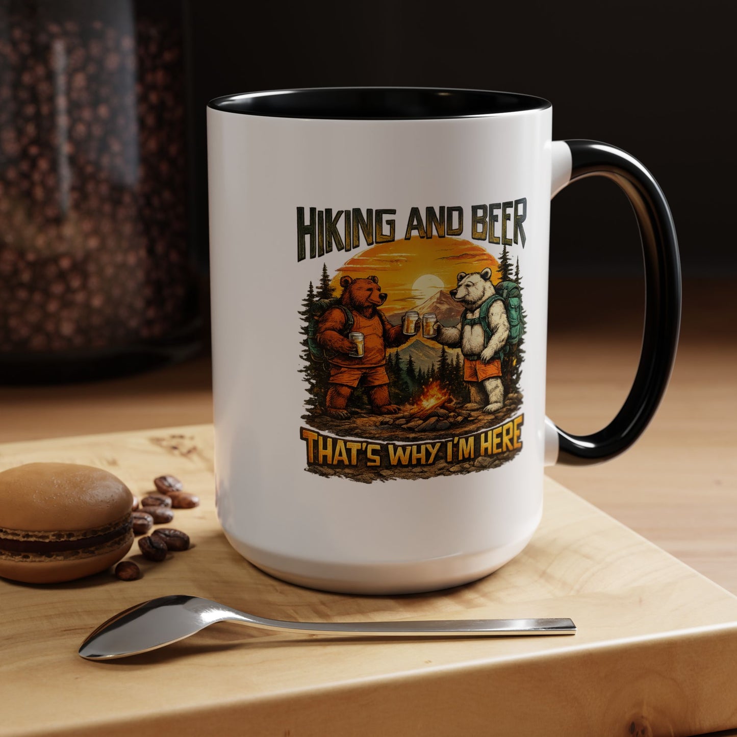 Humor Mug - Hiking and Beer