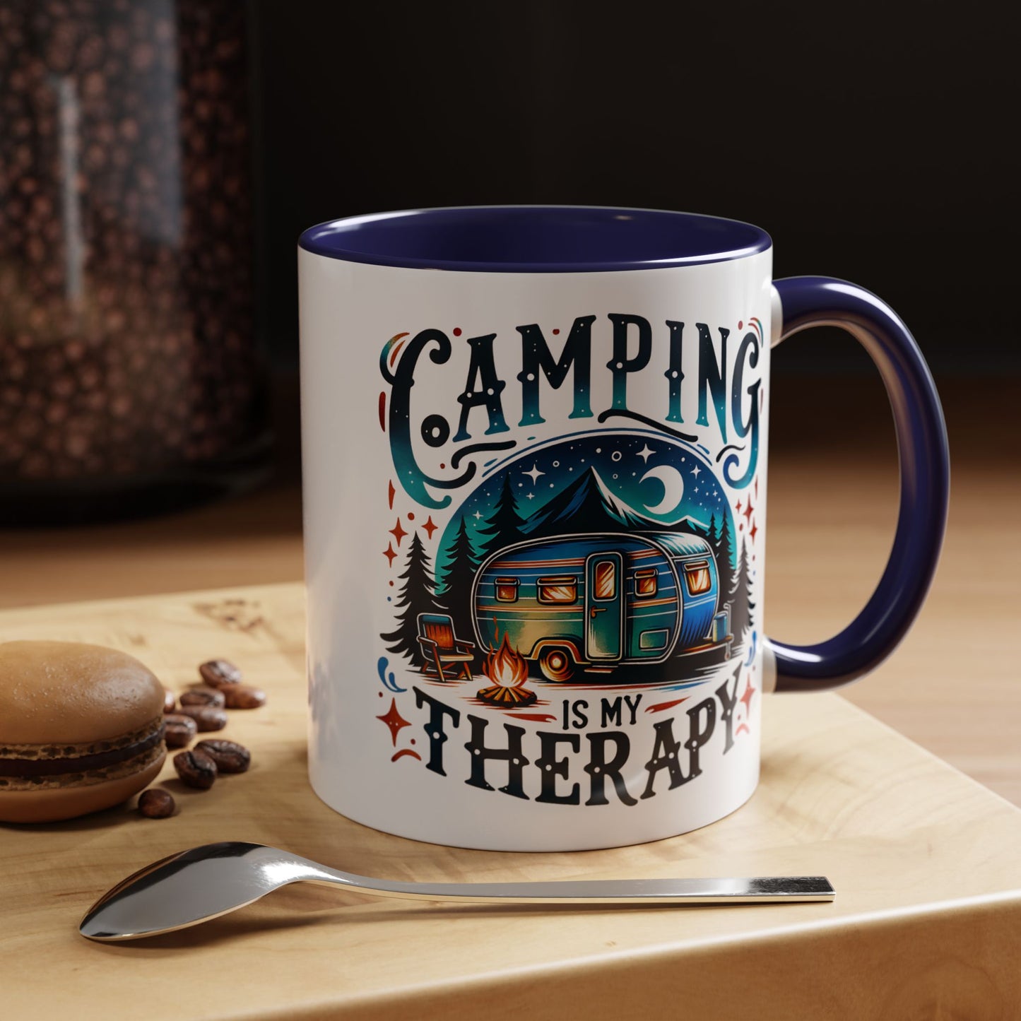 Adventure Mug - Camping Is My Therapy