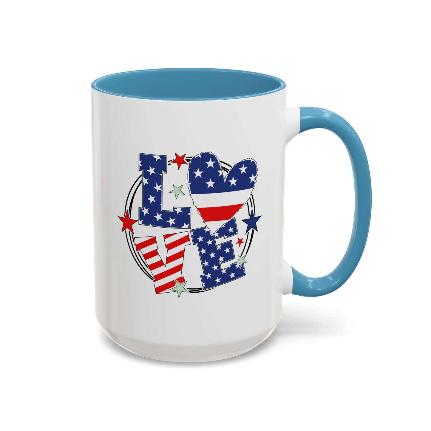 4th of July Mug - Love 4th of July