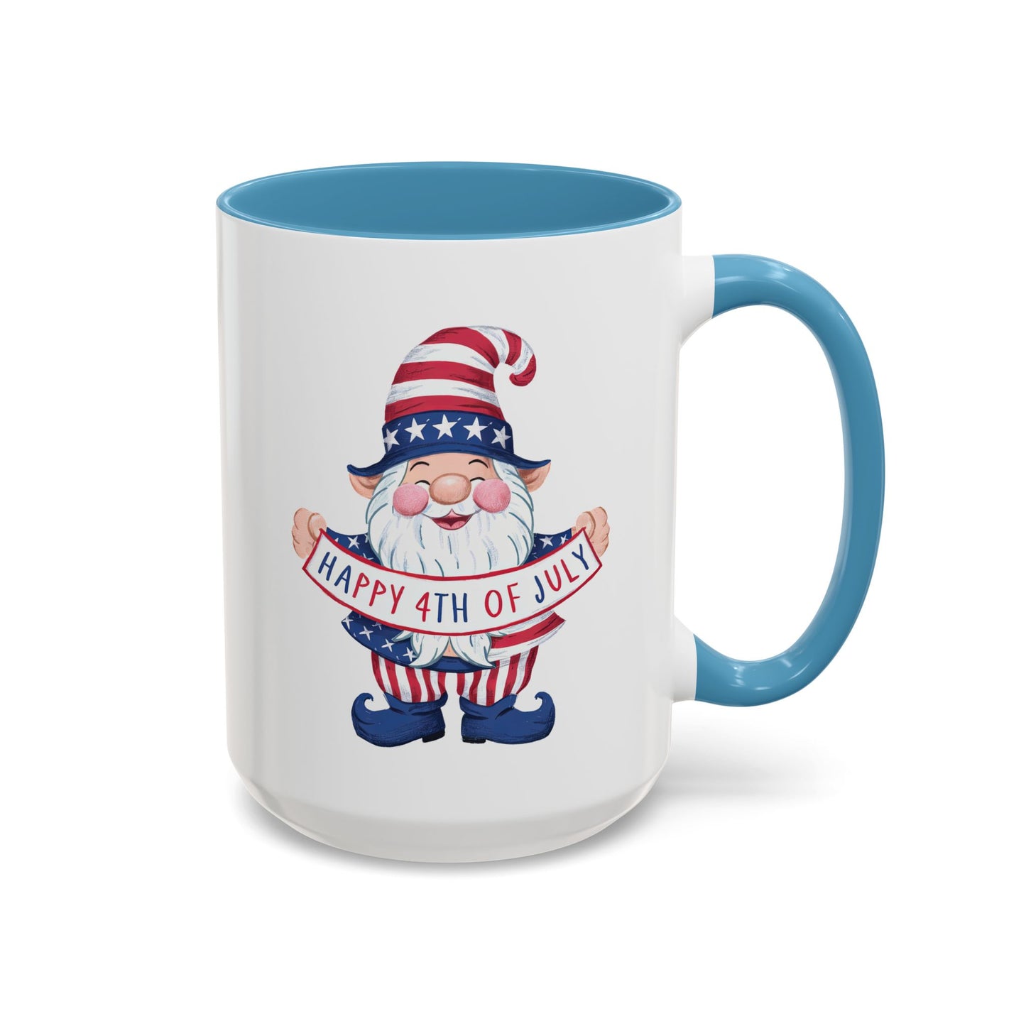 4th of July Mug - American Gnome 13