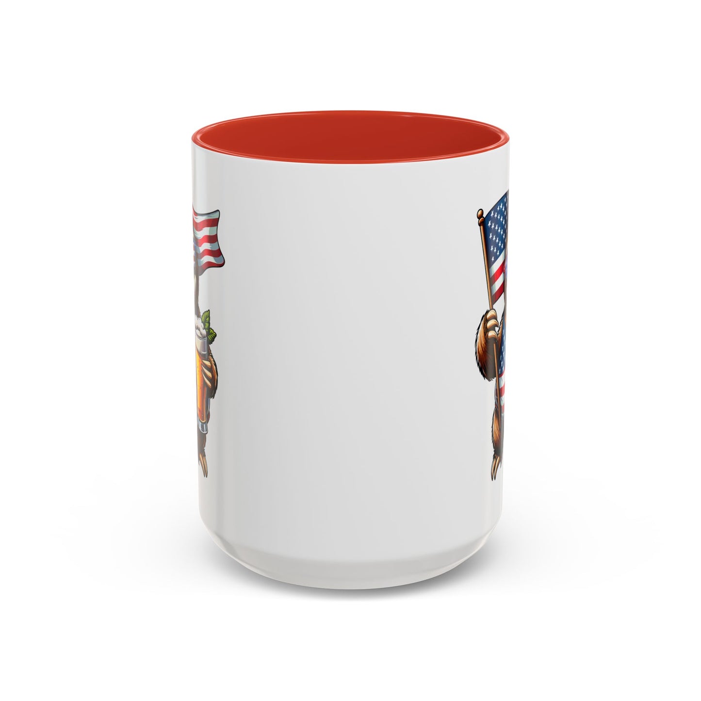 4th of July Mug - Merica Sloth