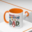 Father's Day Mug - Dad Brave Warrior