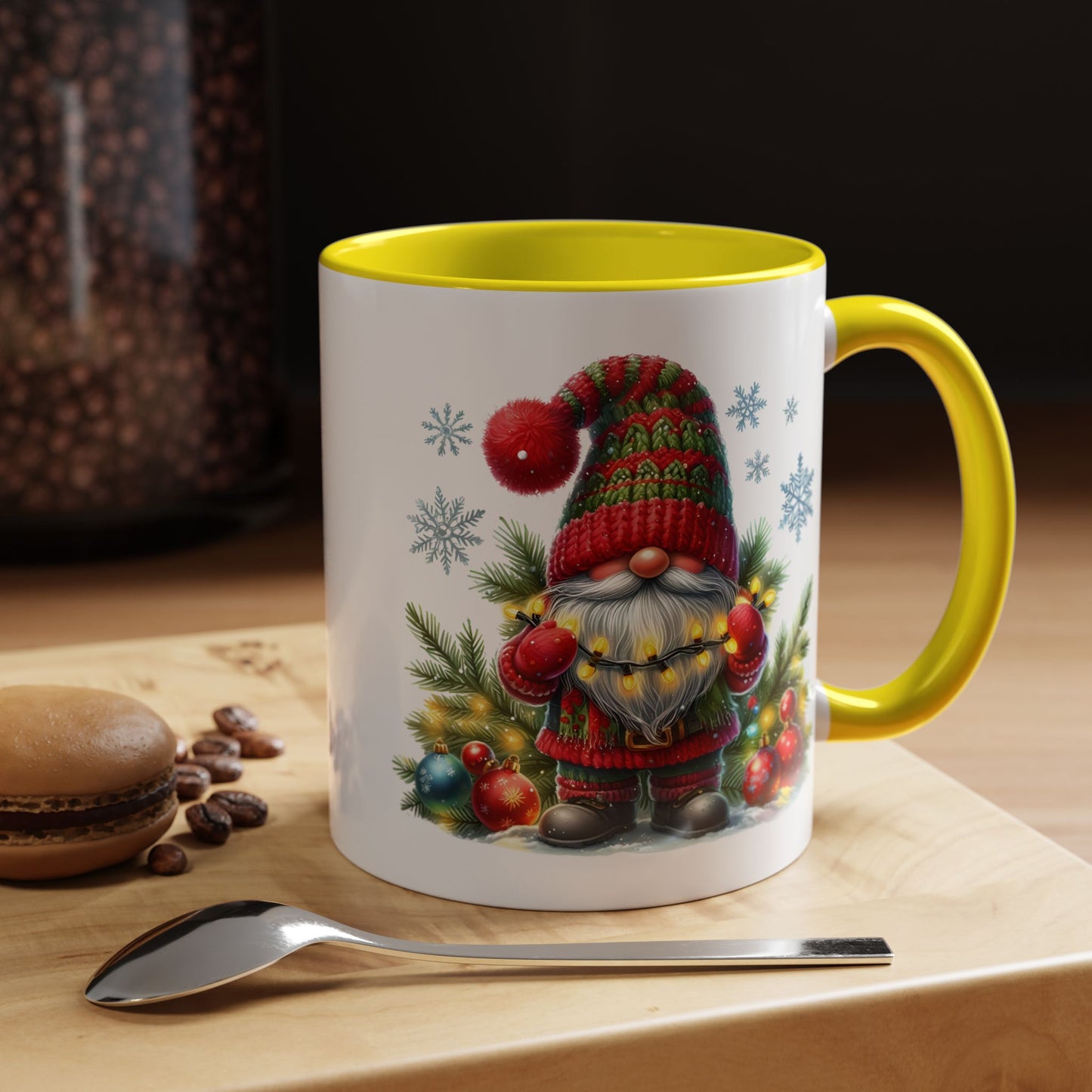 Christmas Mug - Gnome with Christmas Lights