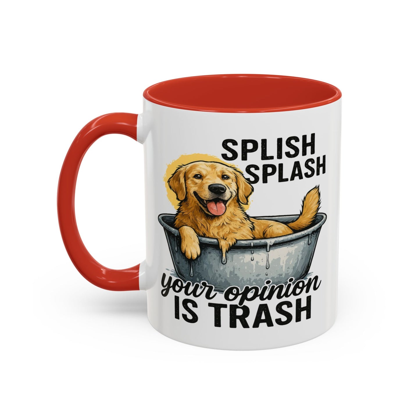 Animal Mug - Splish Splash Your Opinion Is Trash