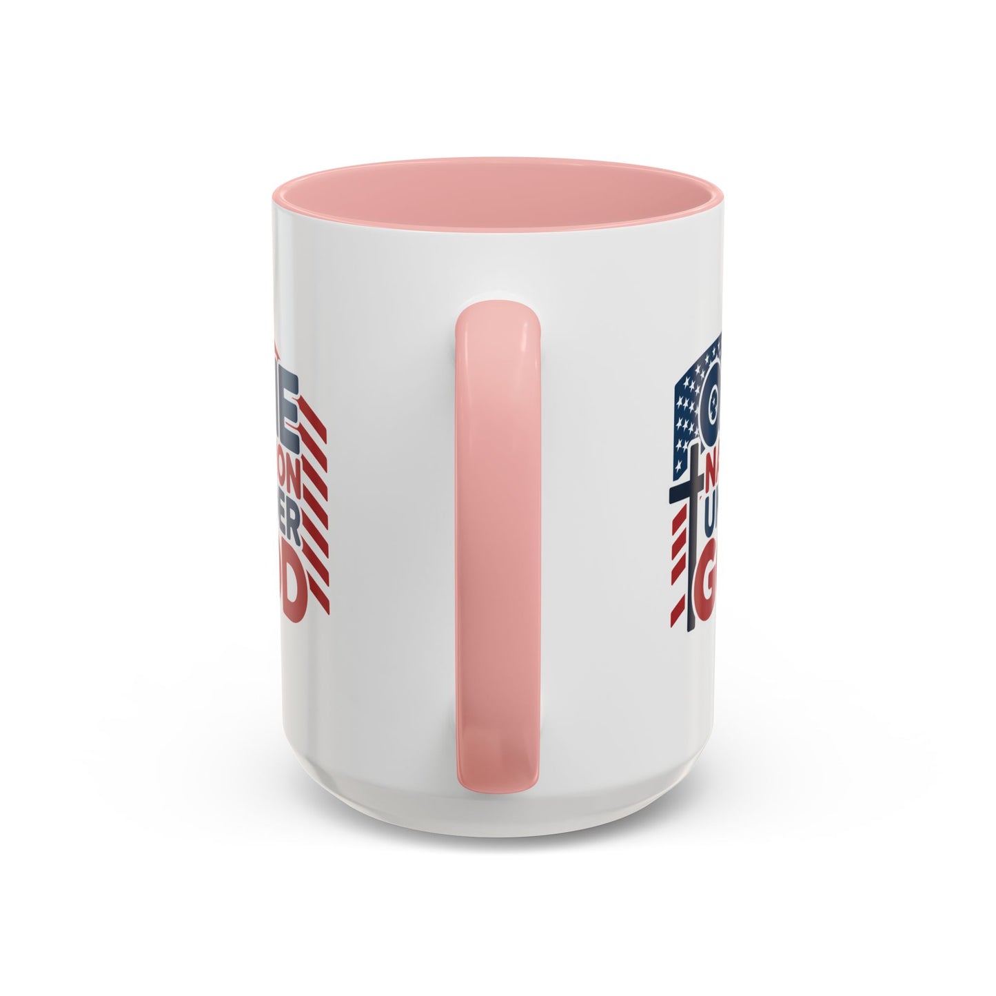 Religious Mug - One Nation Flag Cross