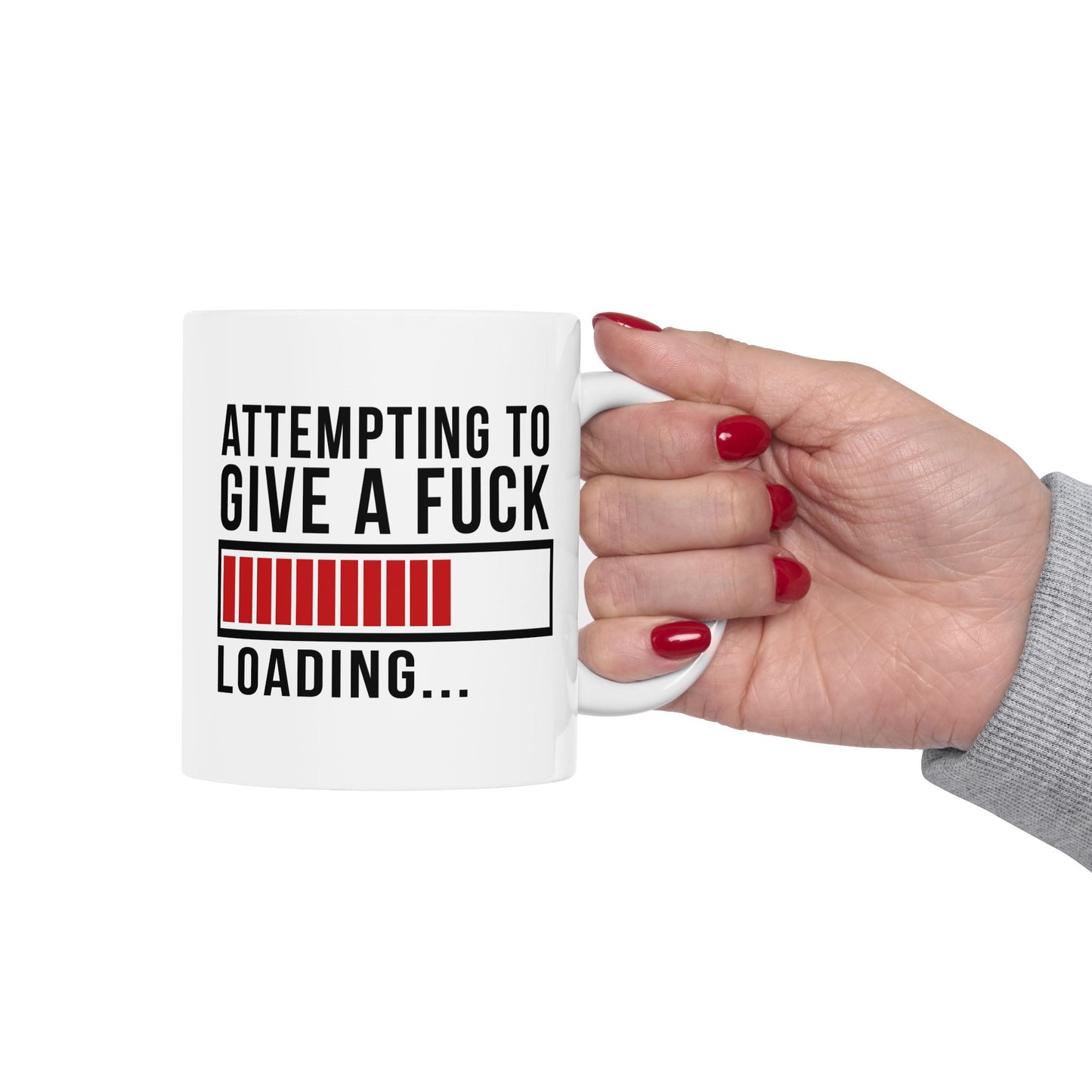 Adult Mug - Attempting To Give A Fuck