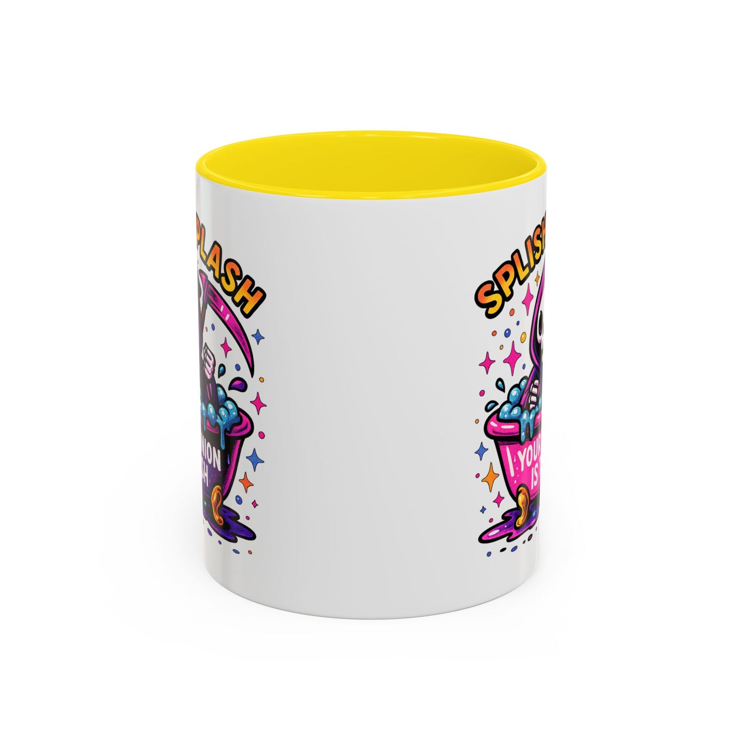 Humor Mug - Splish Splash Your Opinion is Trash