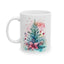 Christmas Mug - Christmas Tree and Mistletoe