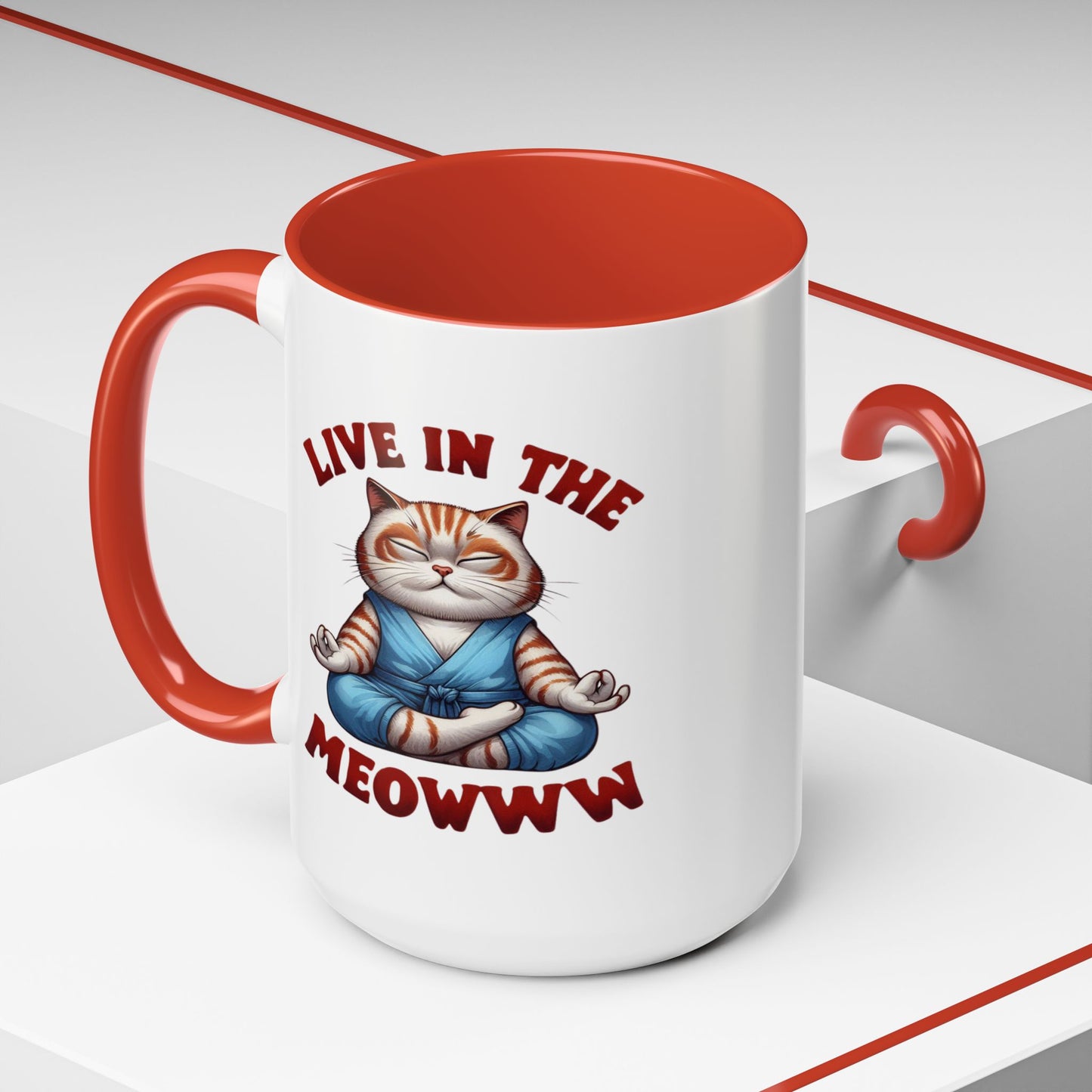 Animal Mug - Live in The Meowww