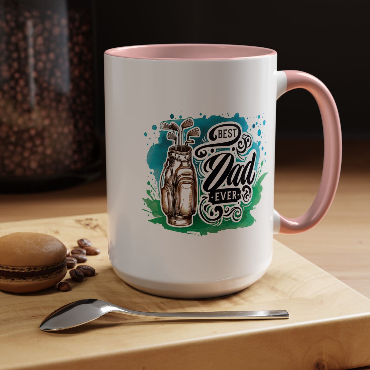 Father's Day Mug - Best Dad Ever Golf