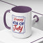 4th of July Mug - Happy Fourth of July Frames