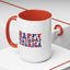 4th of July Mug - Happy Birthday America Retro