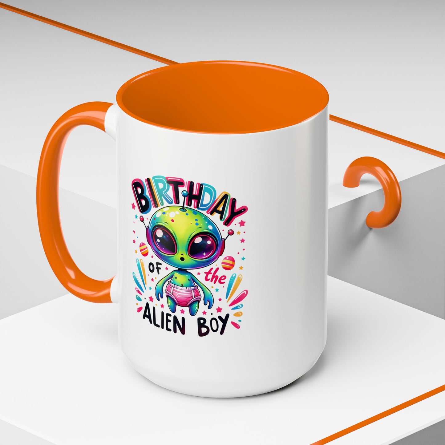 Alien Mug - Birthday Alien Boy