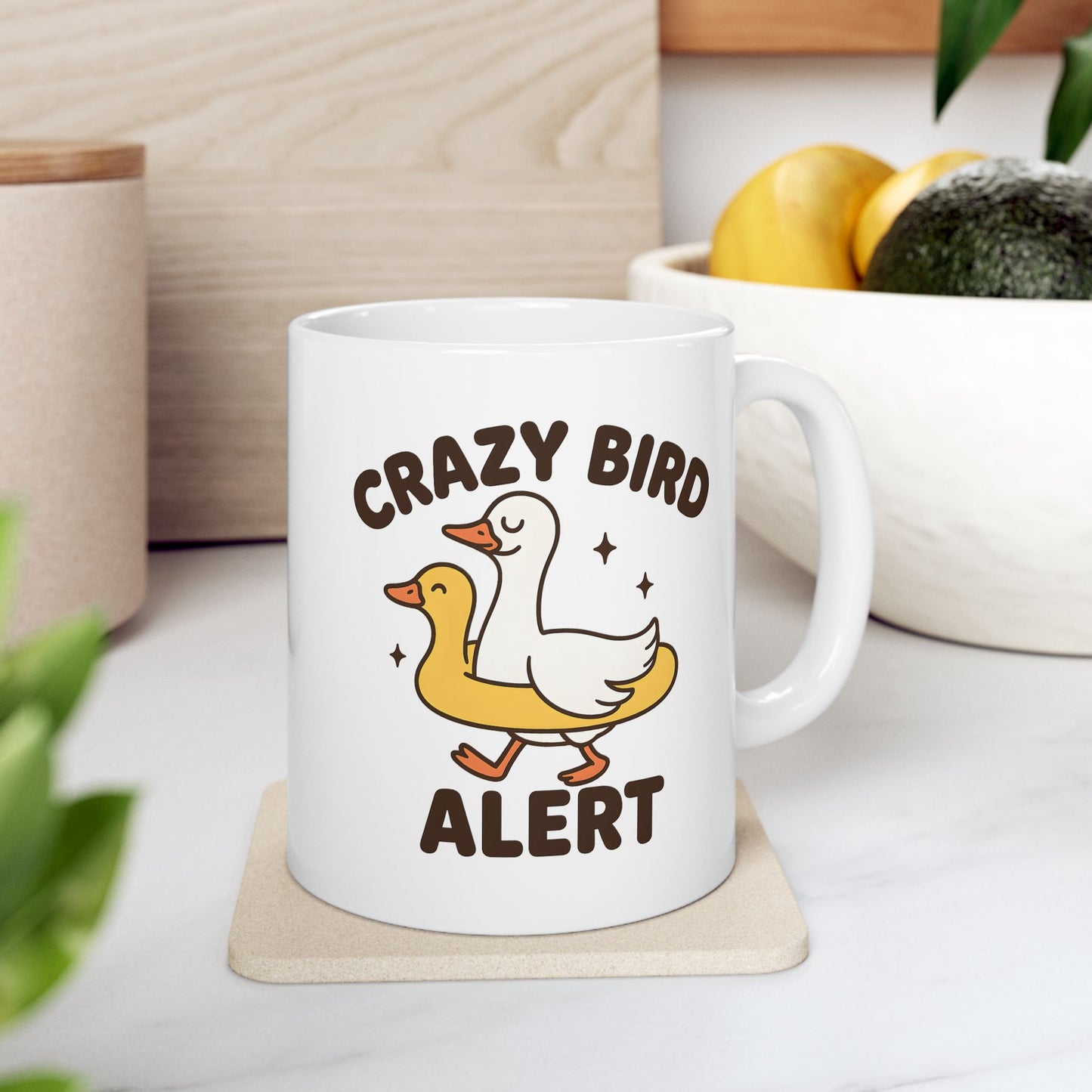 Office Mug - Crazy Bird