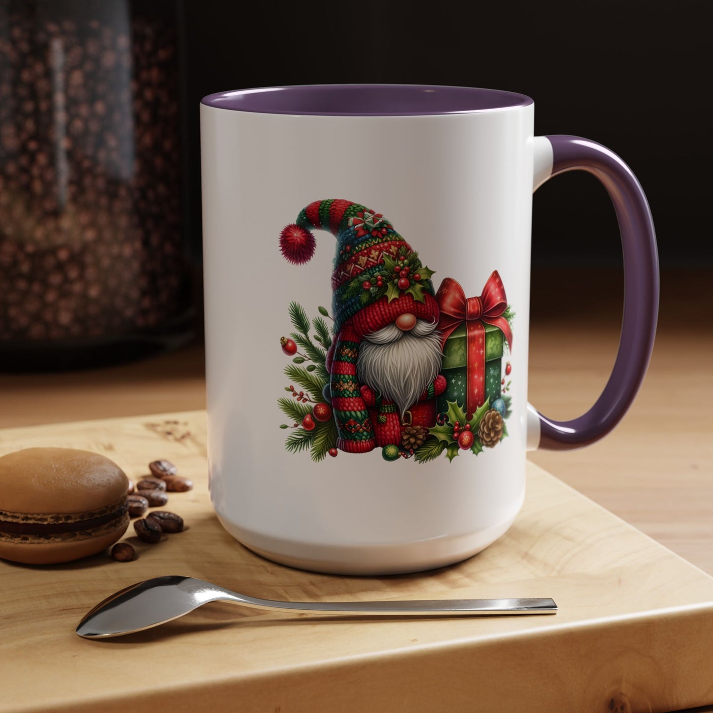 Christmas Mug - Gnome and Present