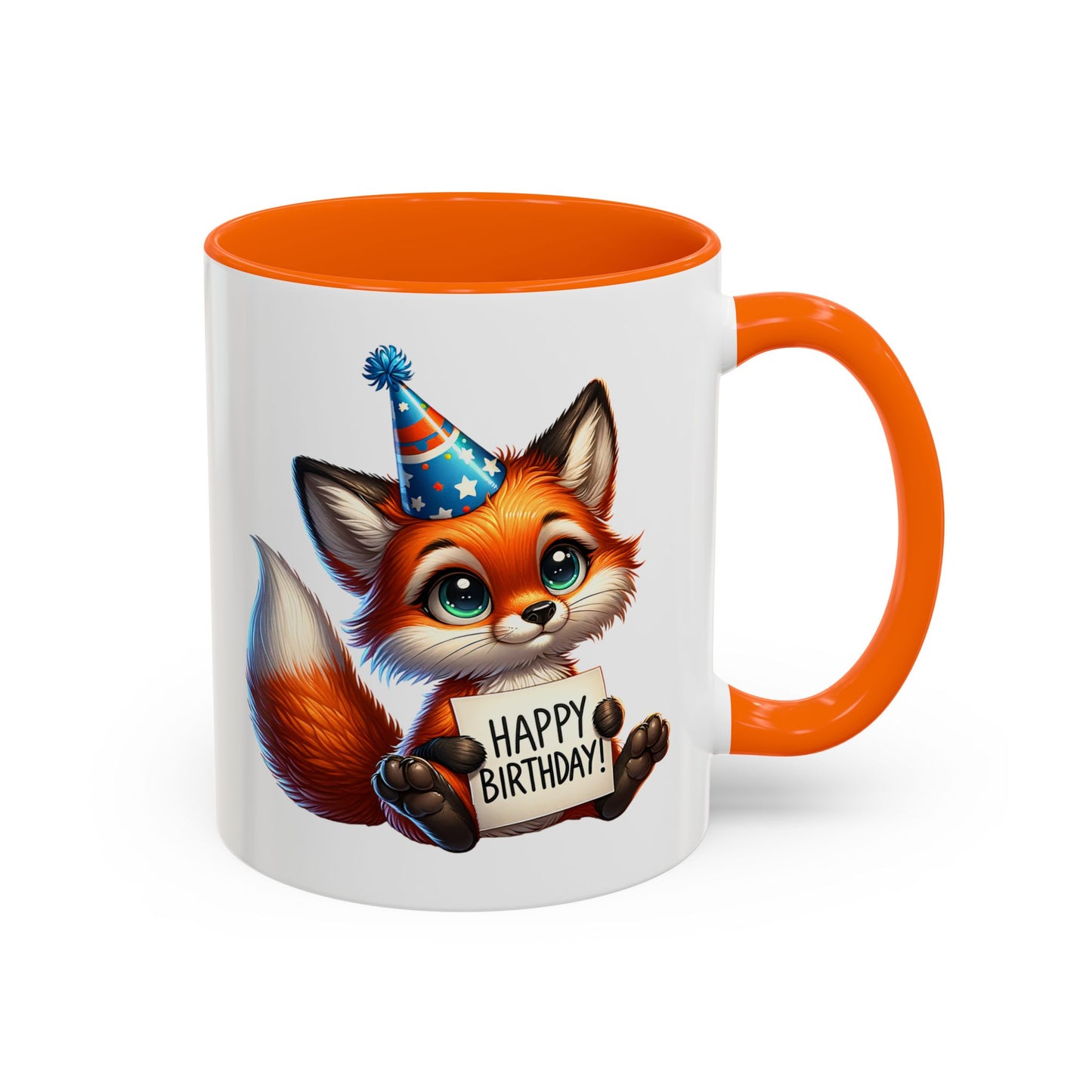 Birthday Mug - Fox Clipart