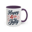 4th of July Mug - Happy 4th of July Fireworks