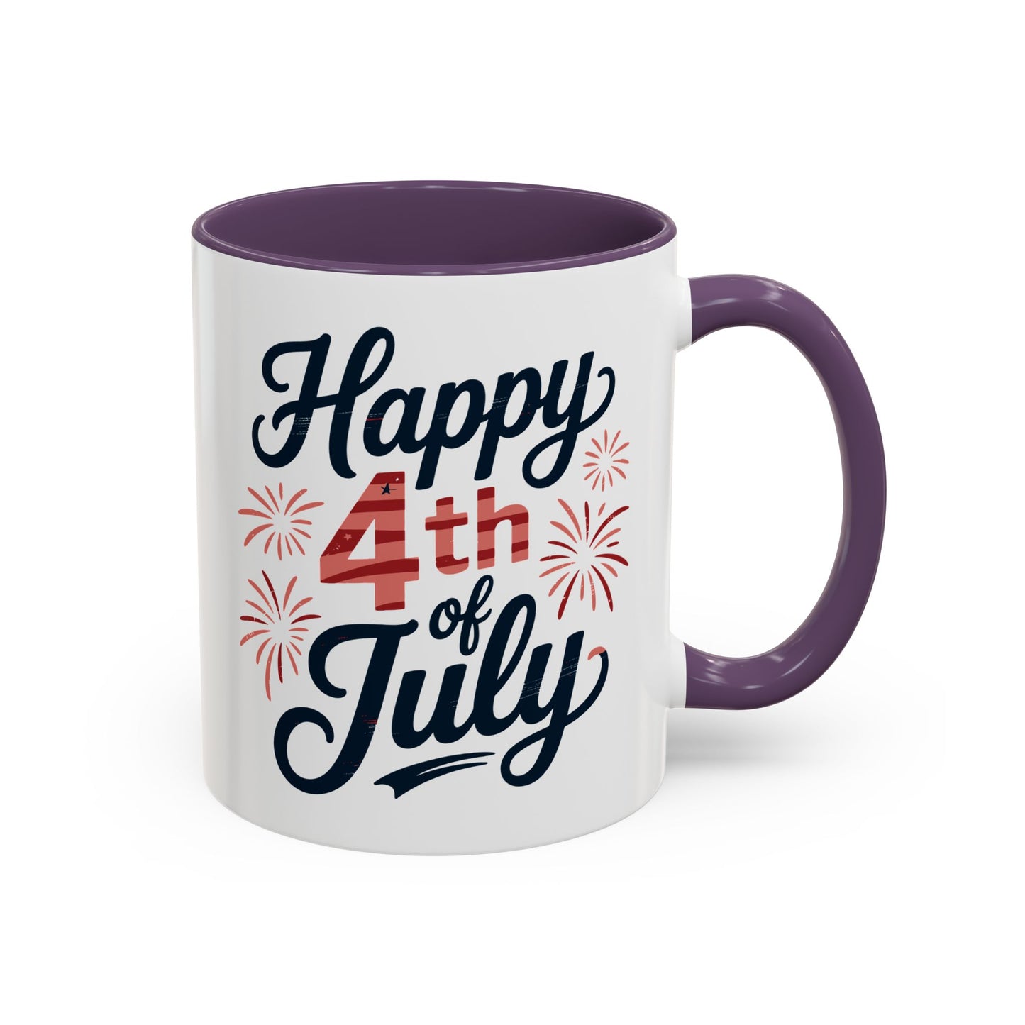 4th of July Mug - Happy 4th of July Fireworks